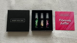 Secret Scent Box For Her February Unboxing