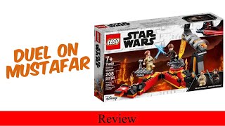 LEGO Star Wars Duel on Mustafar Set Review