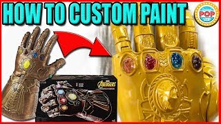 DIY Custom Metallic Infinity Gauntlet | How to Prepare & Paint Marvel Legends Infinity Gauntlet