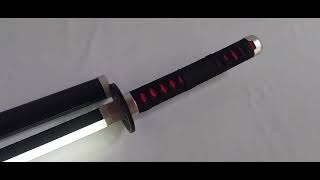 Espada de Tanjiro Kamado Con Cuchilla Luminante