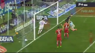 Charles Goal - Málaga CF Vs Getafe CF (3-0) - 05.02.2016