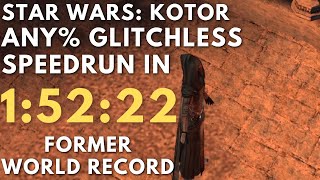 Star Wars: Knights of the Old Republic - Any% Glitchless in 1:52:22 (Former WR)