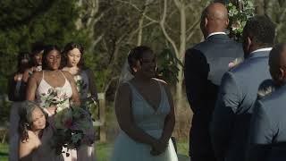 Lydia & James's Wedding Ceremony (The 1932 Barn)