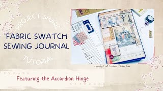 Fabric Swatch Sewing Journal Project Share and Tutorial