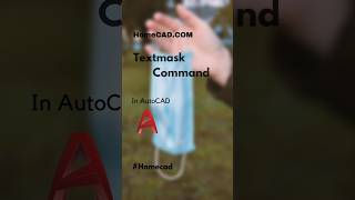 Textmask Command In AutoCAD #shorts #autocad #youtubeshorts #tutorial