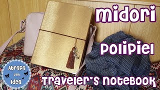 Traveler's NoteBook | Midori | Tapas duras Polipiel