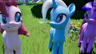 AI ponies tech demo 2 (Unreal Engine)