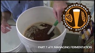 Learning to Homebrew Lesson 7: Fermentation