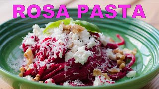 Såhär Gör du Rosa Pasta!