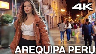 Arequipa. Peru. 4K Walk