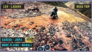 Tent Stay in Sarchu | Jispa - Darcha - Manali Dangerous Off-Road Bike Trip | Himachal Trip