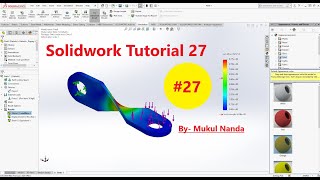 SolidWorks tutorial 27 SolidWorks Tutorial in Hindi || Learn SolidWorks Beginner to Advance Designer