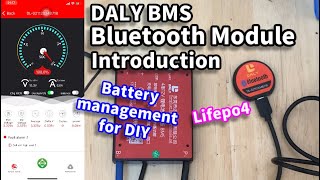 [Lithium battery DIY] DALY BMS Bluetooth module REVIEW  [LIFEPO4 Battery Management System ]