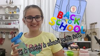 Idei de pachetele de mancare pentru scoala//Back to school