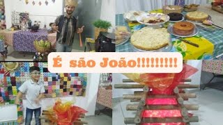 É são João!!!!!! | Rotina do dia | Comemoração do São João