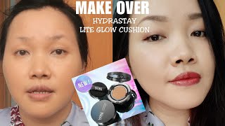 MAKE OVER HYDRASTAY LITE GLOW CUSHION Di KULIT BERMINYAK