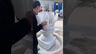 Lotus Marble Fountain Assembly, welcome inquiries!