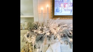 Winter Wonderland at Home: A White Christmas House Tour 🏡✨