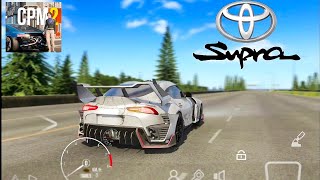 Car Parking Multiplayer 2 - Toyota Supra Mk5🔥 top speed  #carparkingmultiplayer2