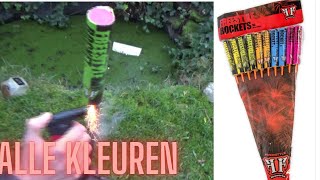 Free Style Rockets alle kleuren Vuurwerktotaal