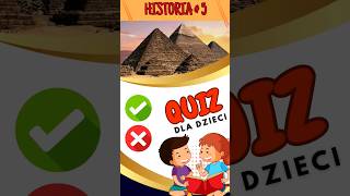 Quiz dla dzieci HISTORIA #5 [Zagadki dla dzieci] 🌍📖⏳ #quiz #shorts  #dladzieci #historia #zagadki