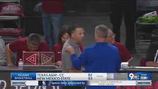 NMSU men hold off Texas A&M-Corpus Christi for 83-82 win