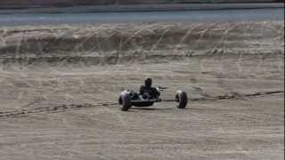 kite buggy lago di Resia aprile2012 Rena Locusta