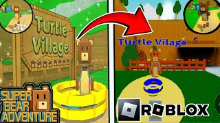 Super Bear 🧸 Adventure Roblox Walkthrough -: Gameplay 😱 Turtle Town 😎 || #superbearadventure #roblox