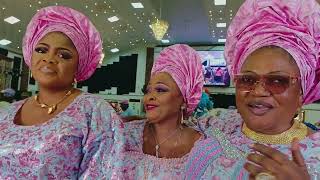 Honorable Funmilayo Arrived At The Remember Anniversary OfChief Yunusa Adisa Akinola (2)