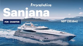 SANJANA I The 107' (32.6m) superyacht made for large groups I For charter with IYC