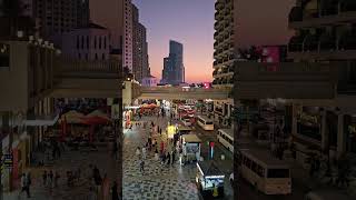 JBR Walk Dubai #jbr #jbrwalk #dxb #goldenhour#trending #fyp #shorts