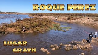 EXPLOSION DE PEJERREYES,EN EL RIO SALADO..PESCA EN ROQUE PEREZ..