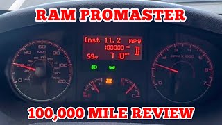 RAM PROMASTER 100,000 MILE REVIEW