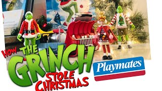 THE GRINCH 2000 PLAYMATES MOVIE TOYS JIM CARREY