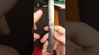 быстрый обзор складной нож Рыбак стальной нож steel knife best knife очень острый нож