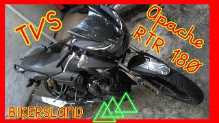 Tvs Apache Rtr 180 c.c/ biker'sland