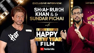 Shah Rukh Khan and Sundar Pichai: Google Talks on 'Happy New Year' Film _ Celebrity Conversations