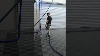 Hidden garage vacuum #garage #best #vaccum  #obsessedgarage #carmaintenance #car #carcleaning