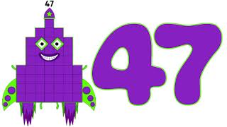 Rocket Numberblock 47