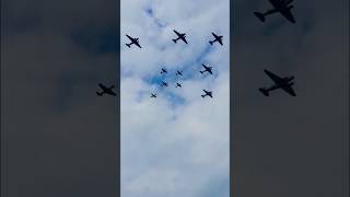 As rare as flyovers can get | #warbirds #dday80 #normandy