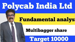 Polycab share analysis🔴 polycab india fundamental analysis 🔴 Latest news🟢 target🎯 multibagger share