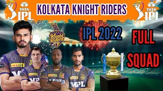 Kolkata Knight Riders IPL 2022 Full Squad | KKR All Player List | KKR Team full Squad | CRICKET HEAT