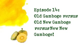 Product Review 14 - Old Recipe New Gamboge by Winsor & Newton