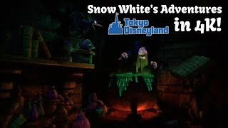 Snow White's Adventures Tokyo Disneyland onride in 4k