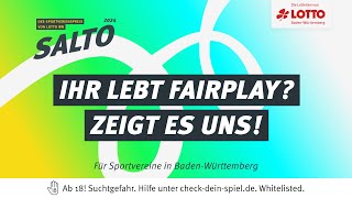 Salto 2024 - Der Sportvereinspreis von Lotto Baden-Württemberg