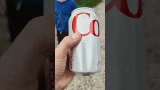 Sprite versus diet Coke explosion test