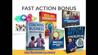 60 Minute Enrollment Method  - Bonuses Ron Gelok