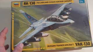 Распаковка коробки ЯК130, 1:72