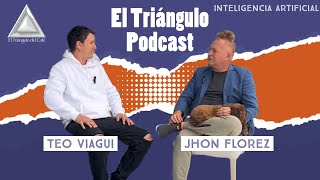 EI TRIÁNGULO PODCAST #18- JHON FLOREZ| EHANG Latam, inteligencia artificial, inversiones, historia