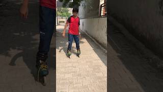 Backward Skating Practicez😱😎🥶#rollerskating #skater #skating #shorts #inlineskating